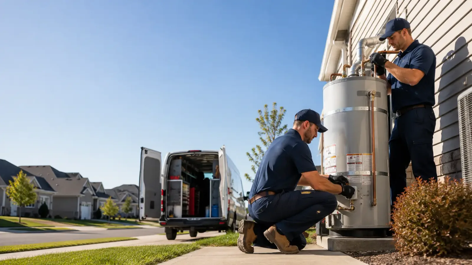 Water Heater Installation in Free Soil, MI